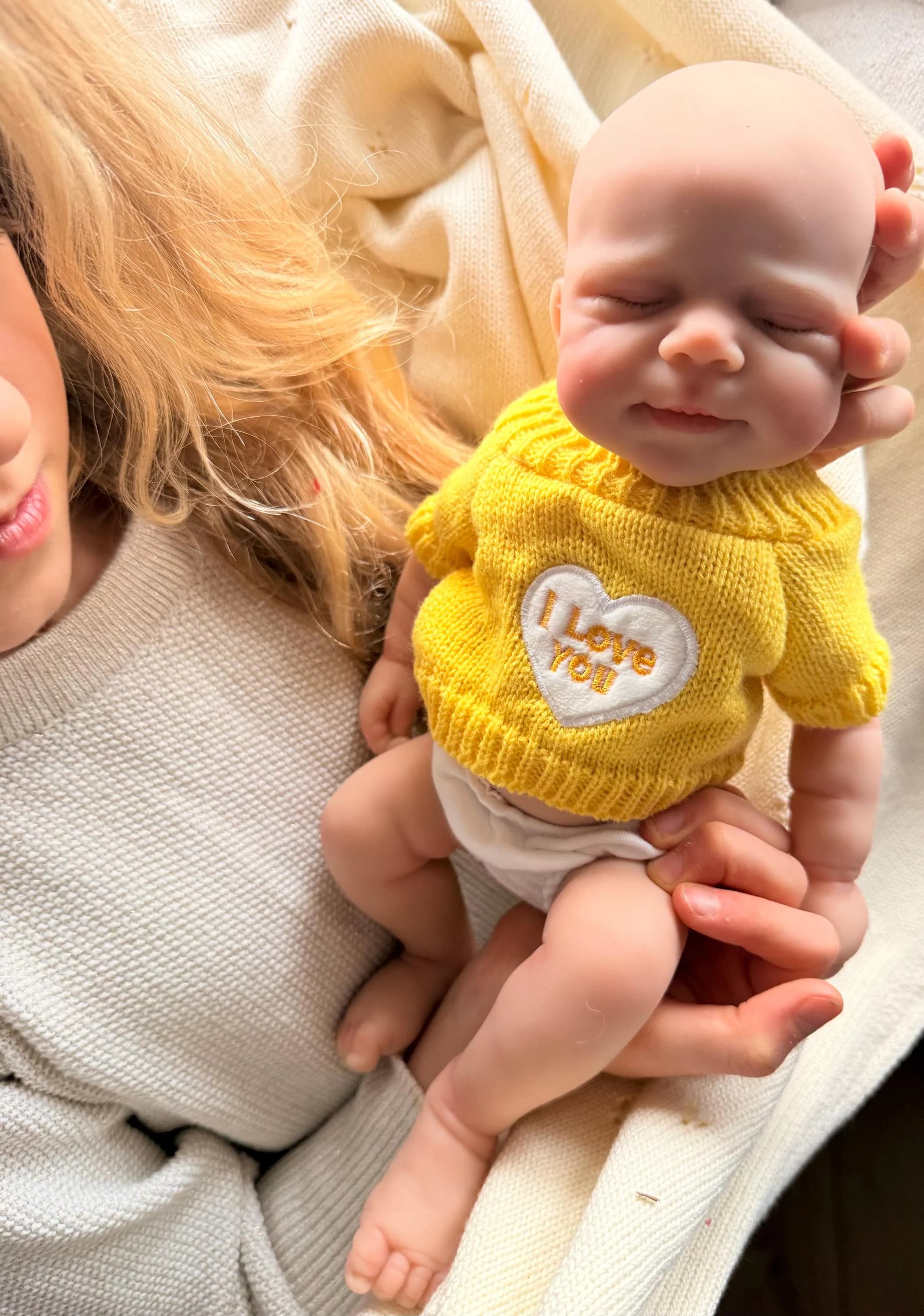 Mini reborn baby girl – 12 inch