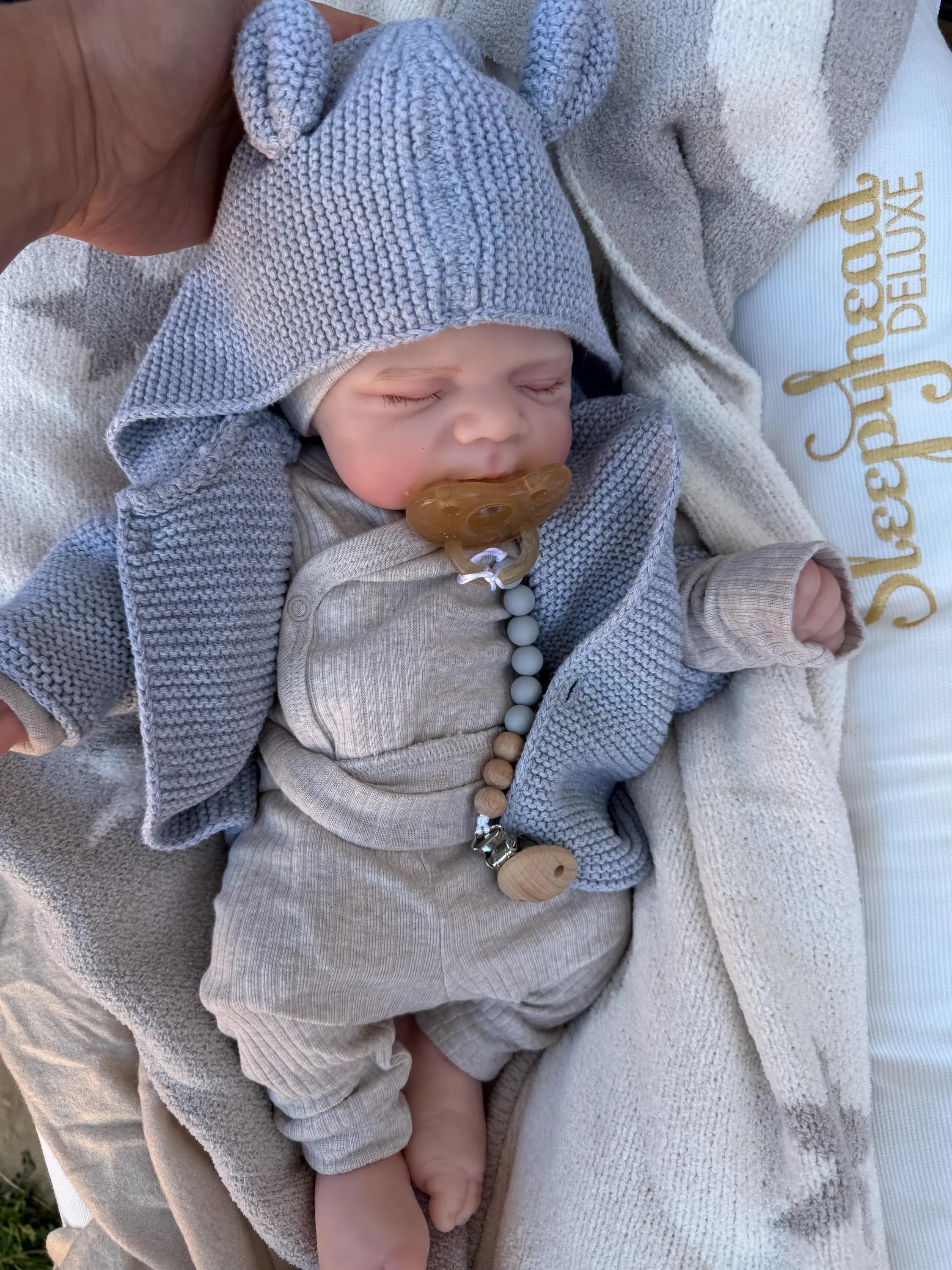 Silicone reborn baby boy – 20 inch, 7 lbs