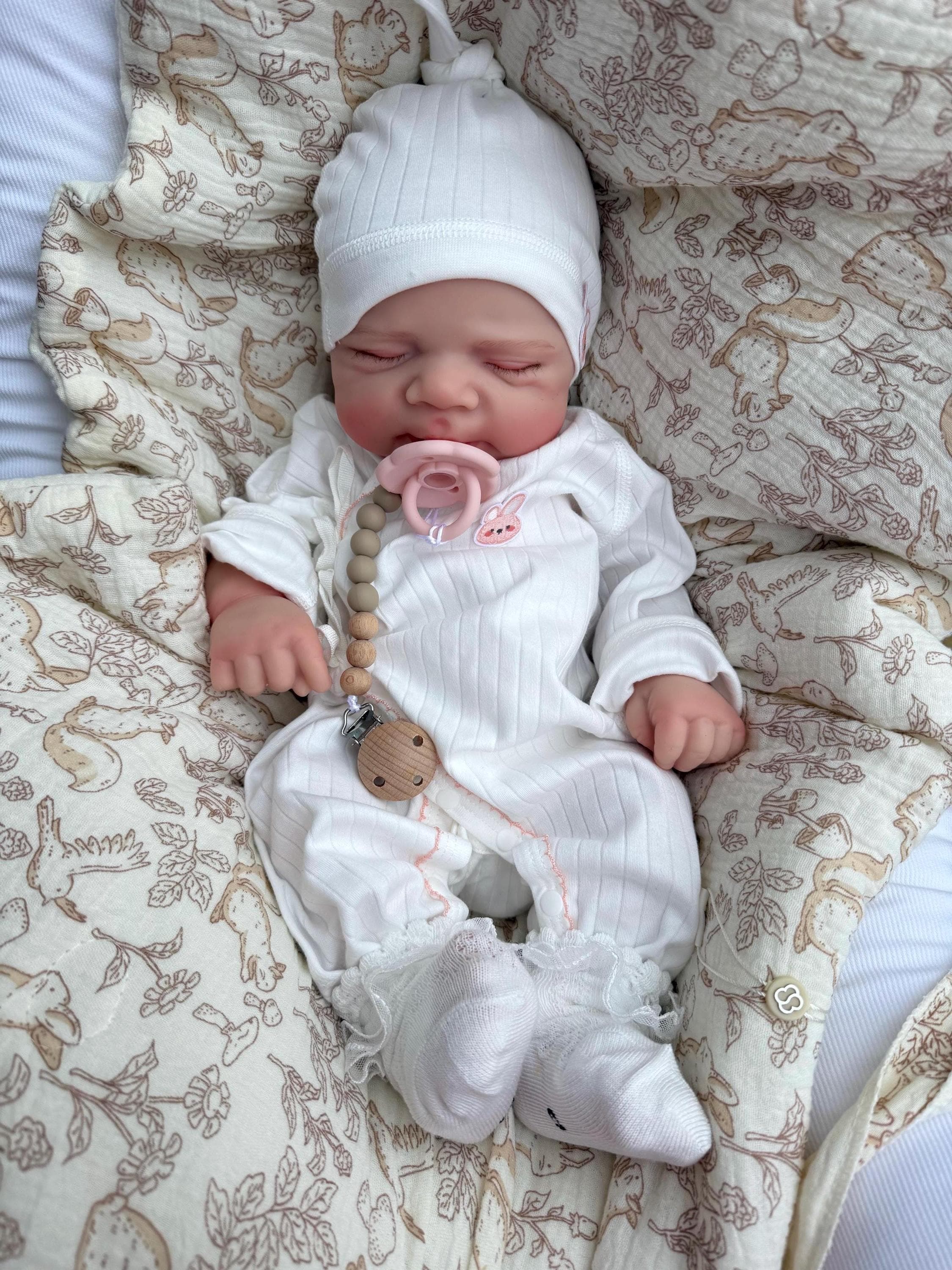 Silicone reborn baby girl – 20 inch, 6 lbs