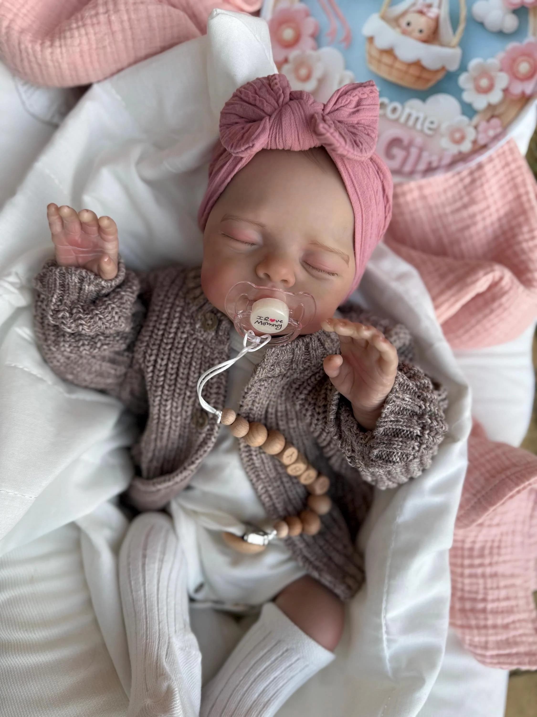 Weighted reborn baby – 18 inch, 5 lbs