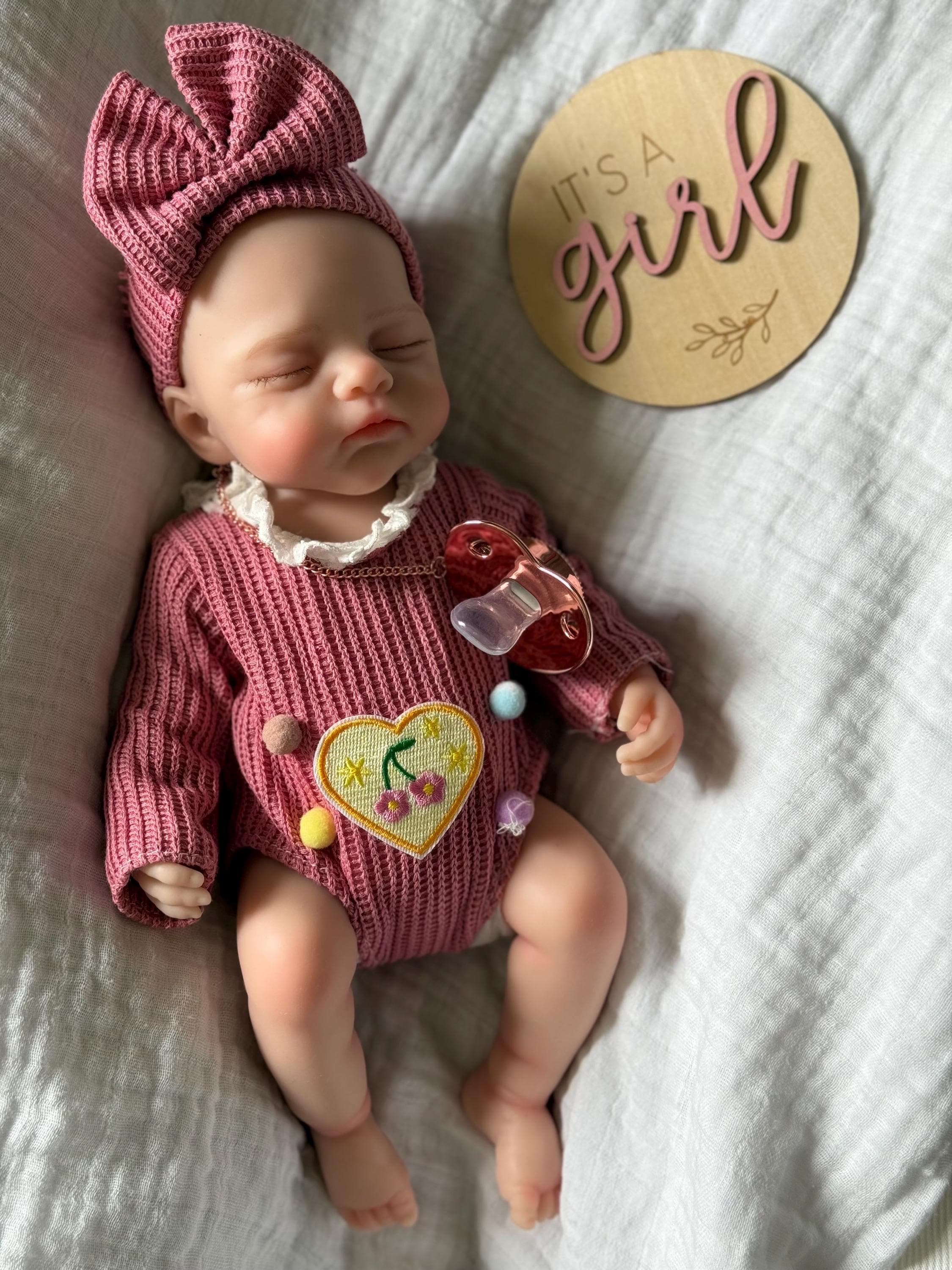 Mini reborn baby girl – 12 inch
