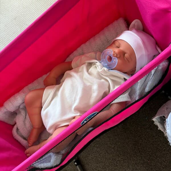 Photo of their Dollnest baby shared by Suzy